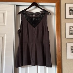 Torrid peplum top -16w